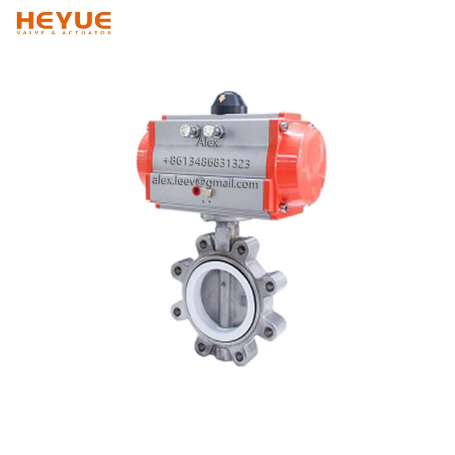 Pneumatic Lug Butterfly Valve 2